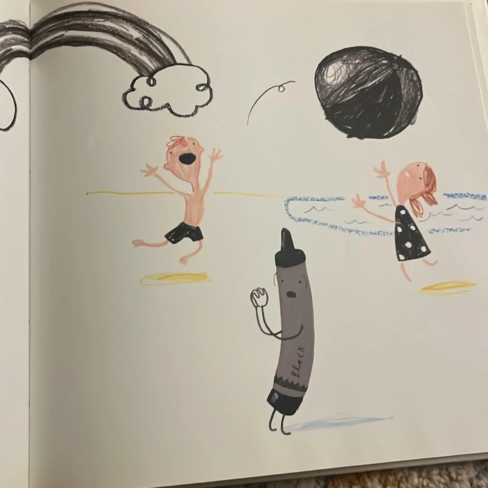The Day The Crayons Quit by Drew Daywalt HardCover & Dustjacket 1st Edition EUC